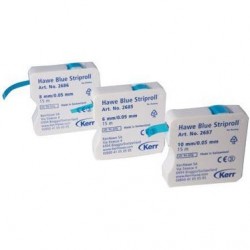 Ρολό Ταινίας Celluloid Blue 15m/10mm Hawe Striproll Kerr