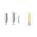 Ασβεστώσιμο κολόβωμα PMMA D4.5 L14mm Inno