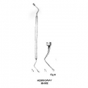 Διπλό Head Bone Curette Hemingway N°0 Medenta 