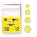 Δίσκοι για σύνθετο φινίρισμα 12mm Fine Yellow 40τμχ 1.733