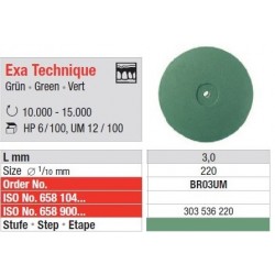 Μη συναρμολογημένα πολυπαντελόνια Exa Technique UM Green Acrylic - 12 τεμάχια