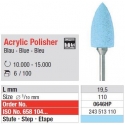 Polipanti Acrylic Polisher Light Blue HP - 6 τεμ.