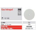 Unmounted Exa Intrapol White Universal Polypants - 100 τμχ. 