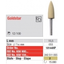 Μη τοποθετημένοι φρέζες GoldStar - κίτρινο 1811 UM-12