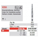 Φρέζα TC Cutter Cross Cut, Transverse section VZ65