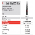 TC Cutter Cross Cut Fine Left-handed L 