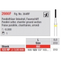 Φρέζα Parallel cutter-chamfer ground section 2666F 123HP