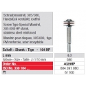 Τύπος βίδας Mandrel Mills 305 / 080 4029 HP-100