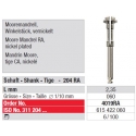 Φρέζες Moore - Mandrel 4019 RA-100