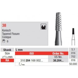 Φρέζες Χαλύβδινο αυλάκι 38,2 4 007