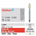 Polypanti Composite DiaGloss RA Βήμα 2: Λευκό - 6 τεμάχια