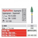 Πολυπαντελόνι από πολύτιμο κράμα Alphaflex FG Super Green - 12 τεμάχια