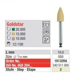 Polypanti Precious Alloys GoldStar RA Βήμα 2: Κίτρινο - 100 τεμάχια