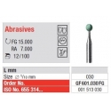 Abrasive Ceramic Polypants FG Green - 12 τεμάχια