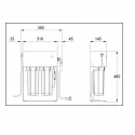 Euronda Deionizer Aquafilter 1 έως 1