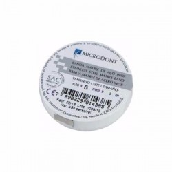 Μεταλλικά τεχνητά τοιχώματα inox σε ρολό 6mm x 0.05mm x 5m Microdont