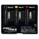 Starter Kit 0-1-2 pivots fiberglass Hi-Rem Prosthetic Overfibers