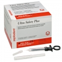 Ultra Safety Plus XL 1 λαβή σε αυτόκλειστο μαύρο + 100 βελόνες 30G 0,3 x 21mm Septodont