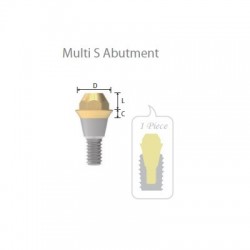 Κολόβωμα Multi Unit Ευθύ D5.5 C1 Inno