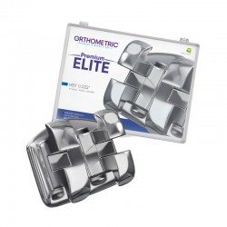 Μεταλλικά σιδεράκια (brackets) Premium Elite MBT22 Mini Low Profile kit  Orthometric