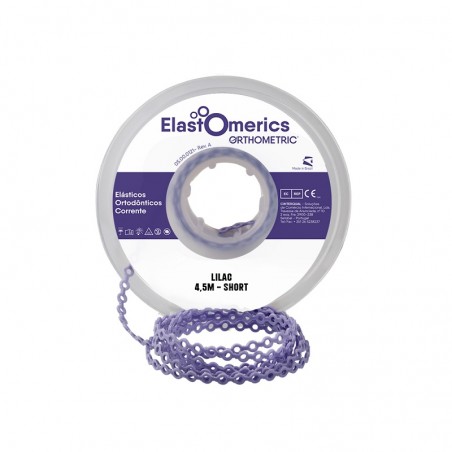 Ελαστική Αλυσίδα Μικρή Light Purple 4.5m Orthometric