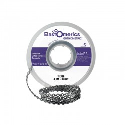 Ελαστική Αλυσίδα Μικρή Silver 4.5m Orthometric