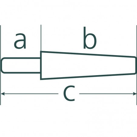 Καρφίδα Dowel with milling (τρυπάνι με φρέζα) 1000 τεμάχια Shera