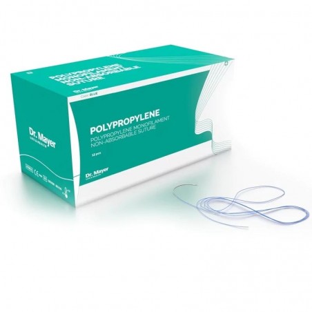 Suture Premium Polypropylene 3-0 With 20mm Needle 1/2 Triangular Dr. Mayer