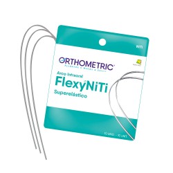 Ορθογώνια ενδοστοματικά τόξα άνω φραγμού FlexyNiTi Super Elastic Orthometric