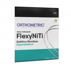 Στρογγυλά ενδοστοματικά τόξα άνω φραγμού FlexyNiTi Super Elastic Esthetic Orthometric