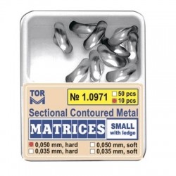 Προκαμπυλωμένα Τεχνητά Τοιχώματα 0.050mm Small με soft ledge 50 τεμάχια TorVM