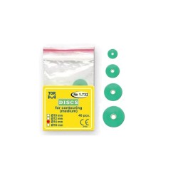 Σύνθετοι δίσκοι φινιρίσματος 14mm Medium Green TOR VM1.732
