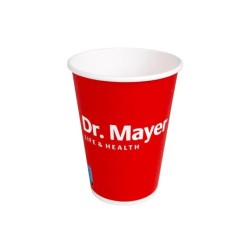 Χάρτινα Ποτήρια σε Κόκκινο Χρώμα 100 Τεμάχια Dr. Mayer