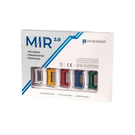 Assortment σετ με 10 μεσοδόντιες ταινίες λείανσης MIR 2.0 Microdont