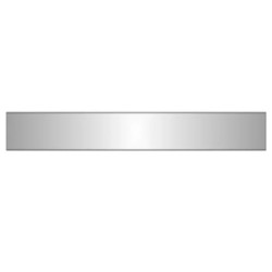 Μεταλλικές Λωρίδες INOX  6mm/0.09mm/50mm 100τμχ 1383 TOR VM