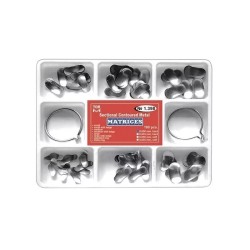 Σετ τμηματικών τεχνητών τοιχωμάτων Assortment Soft 100 τεμάχια + 2 δακτύλιοι 0.035mm