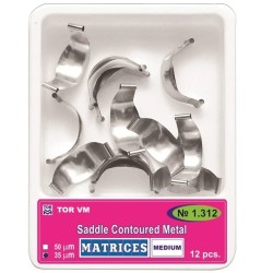 Μεταλλικά τεχνητά τοιχώματα conturated medium flexible 0.050mm 12τμχ TOR 1.312/2