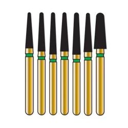 Φρέζα διαμάντι coarse/αδρόκοκκη G856 Round End Taper Coltene
