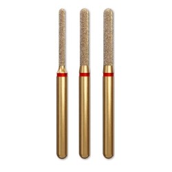 Φρέζα διαμάντι λεπτόκοκκη/fine G881 Round End Cylinder Coltene
