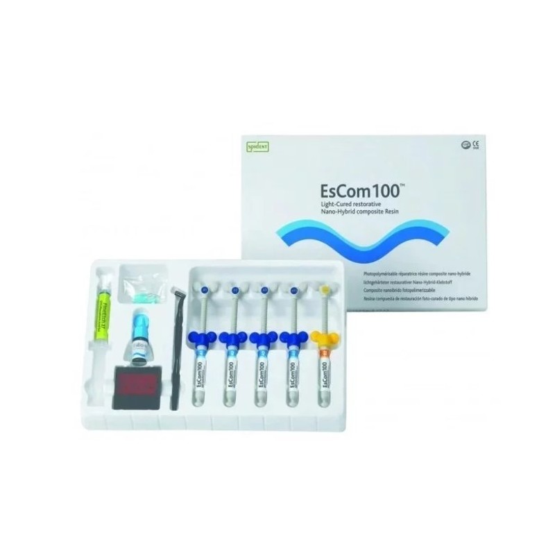 ESCOM 100 Kit με 5 Σύριγγες 4g Spident