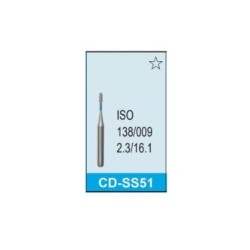 Φρέζα διαμάντι standard CD-SS51 μπλε ISO138/009 Mani