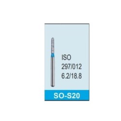 Φρέζα διαμάντι standard SO-S20 μπλε ISO 297/012 Mani