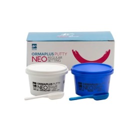 Ormaplus Neo Putty Regular Setting 300ml + 300ml Major Dental