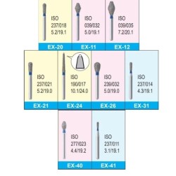 Φρέζα Διαμάντι standard Σειρά EX Mani