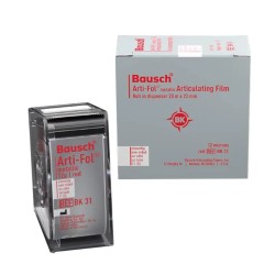 Χαρτί άρθρωσης Arti-Fol Metallic 12µ Μονής όψης κόκκινο ρολό 22mm x 20m Bausch