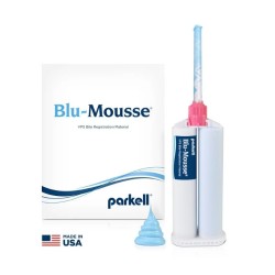 Blu-Mousse Classic Peppermint 2 λεπτών 2 x 50ml + 6 ρύγχη