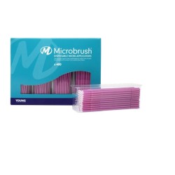 Εφαρμογείς Microbrush Plus Pink (ροζ) Fine 1.5mm set 400 τεμάχια
