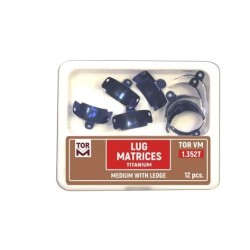 Τεχνητά τοιχώματα τιτανίου (lug) υποουλικά 0.035mm medium 12 τεμάχια TorVM
