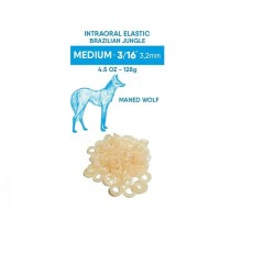Ενδοστοματικά ελαστικά Medium 3/16 4,5oz 128gr 4,8mm  ORTHOMETRIC