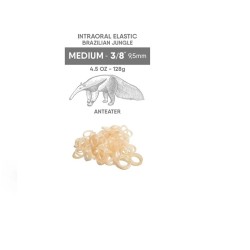 Ενδοστοματικά Ελαστικά Medium 3/8 4,5oz 128gr 9,5mm ORTHOMETRIC